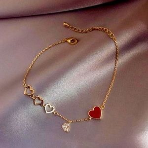 🆕NIP:Heart ♥️ Gold Bracelet